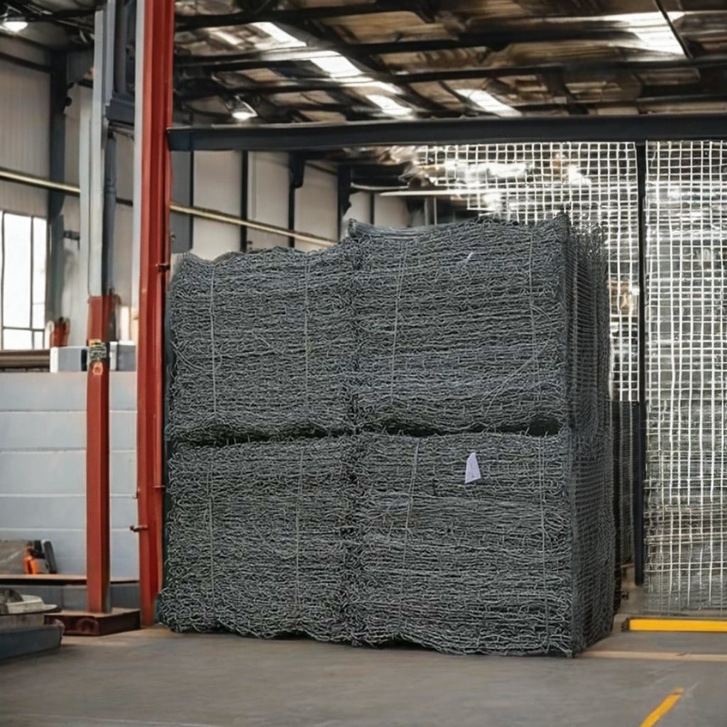 Galvanized Steel Stone Cage Wire Mesh Gabion Box
