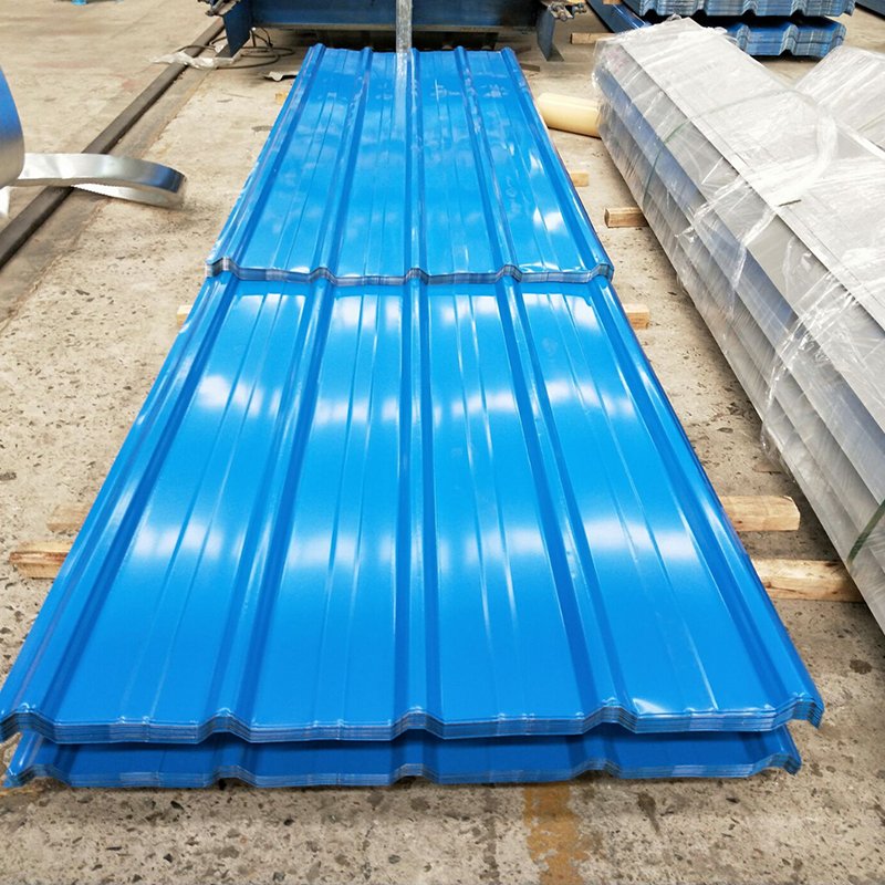 color coated galvalume 0.2mm thick 22 gauge aluminum roofing plate prices corrugated galvanized steel sheets