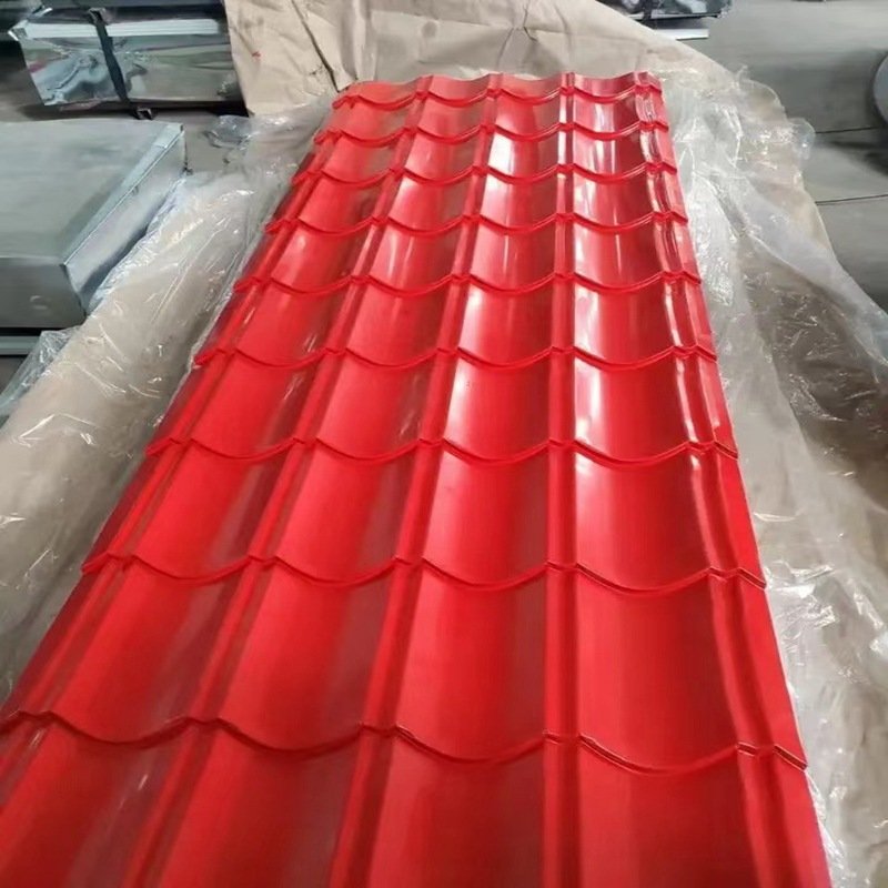 Factory Supply 28 Gauge Galvanized Corrugated Steel Sheet for Roof Tiles Custom Processing Services