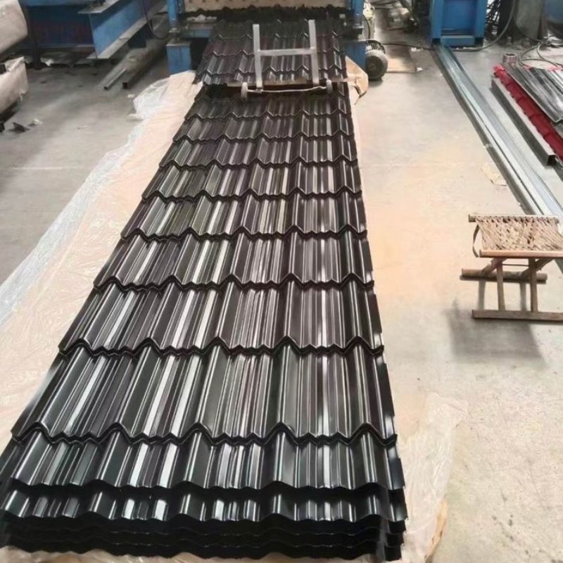 Factory Supply 28 Gauge Galvanized Corrugated Steel Sheet for Roof Tiles Custom Processing Services