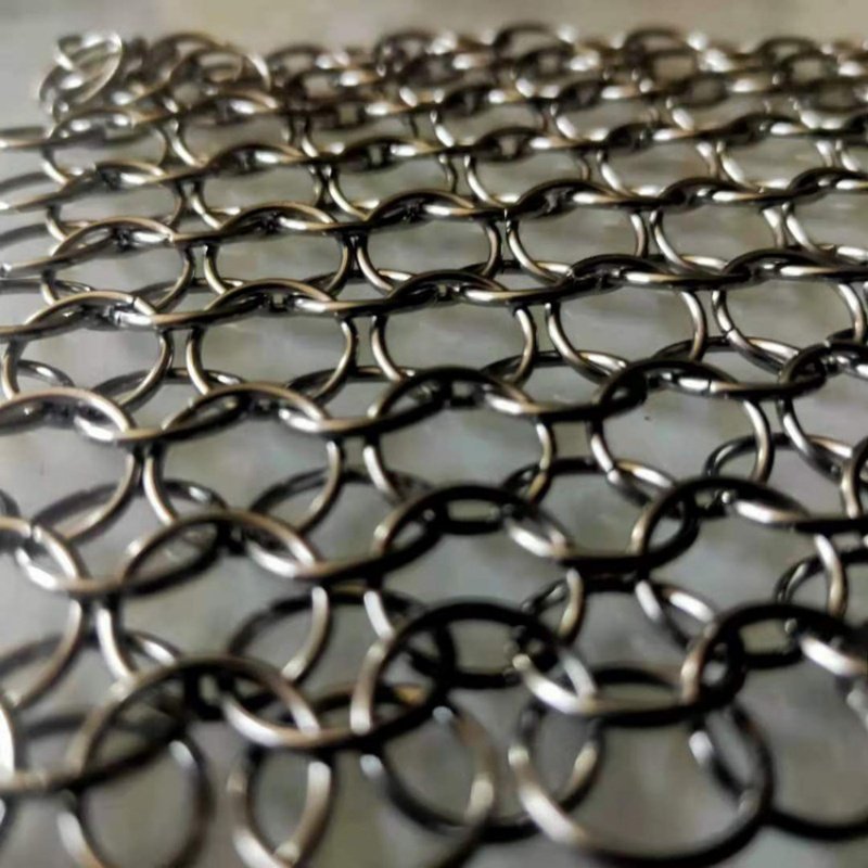 Welded Stainless Steel Mesh Ring Wire Diameter Ring Mesh
