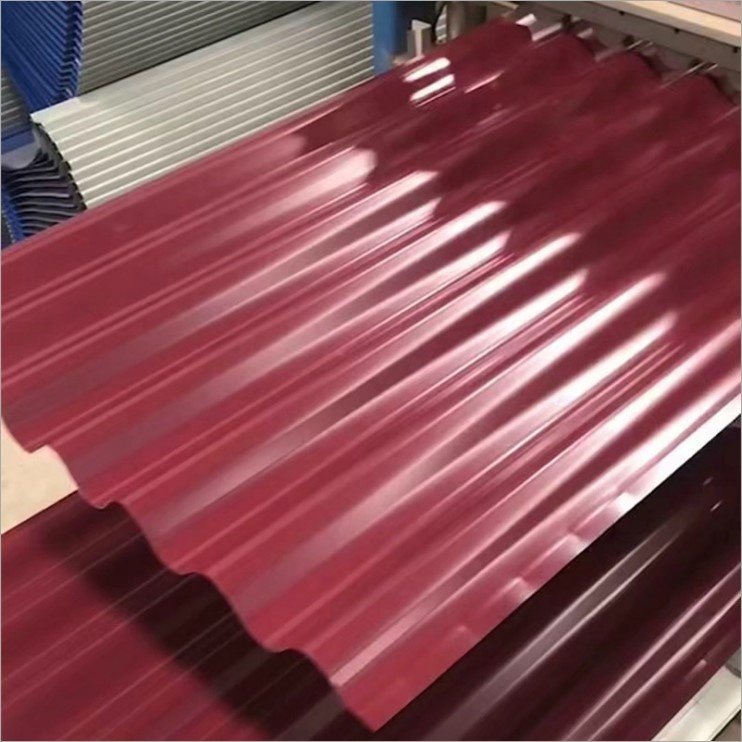 14FT Corrugated Metal Roofing Coated Gi Galvanized Roof Sheet Corrugated Steel Roofing Sheet