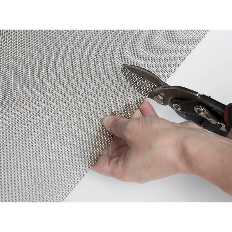 High Quality 2 20 40 60 100 300 600 Mesh Plain Woven Screen Wire Mesh Filter, 304 316 316L Stainless Steel Wire Mesh