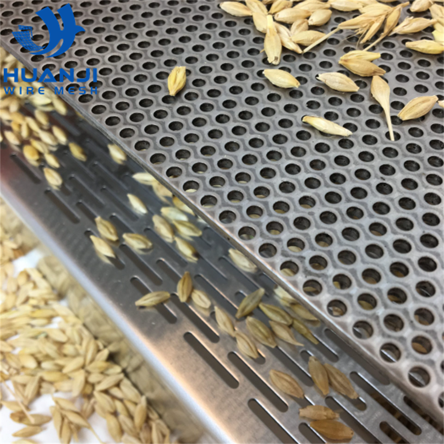 1mm small round hole 304 316 stainless steel perforated metal / galvanized perforated metal sheet