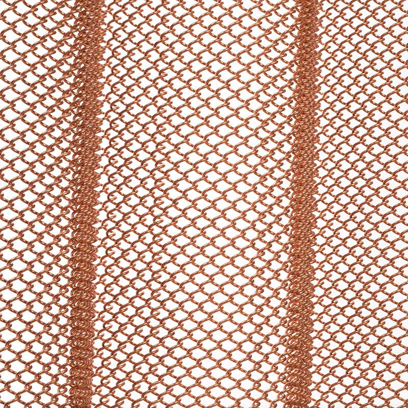 Manufactory Stainless Steel Decorative Chain Link Woven Metal Wire Mesh Metal Mesh Curtains for Architectural Decoration