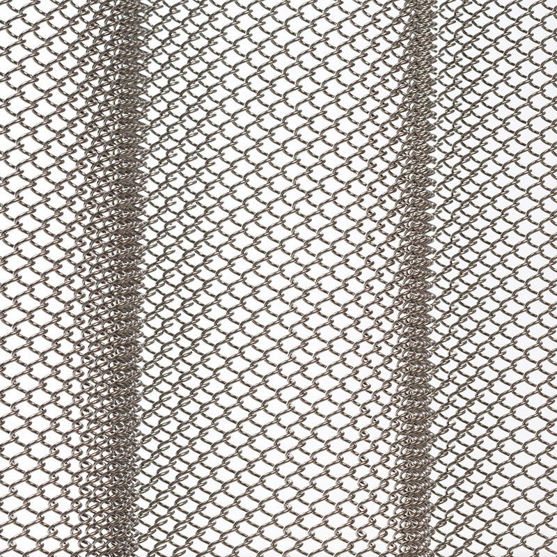 Manufactory Stainless Steel Decorative Chain Link Woven Metal Wire Mesh Metal Mesh Curtains for Architectural Decoration