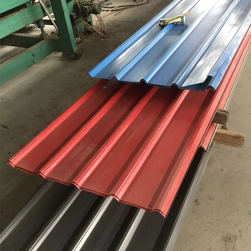 ZhenXiang galvanized corrugated steel sheet metal decking ppgi galvanized steel roofing sheets galvanized steel sheet price
