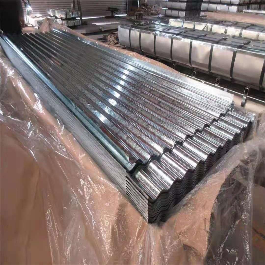 SPCC/SPCH 0.22mm galvanized GI corrugated steel roofing sheet