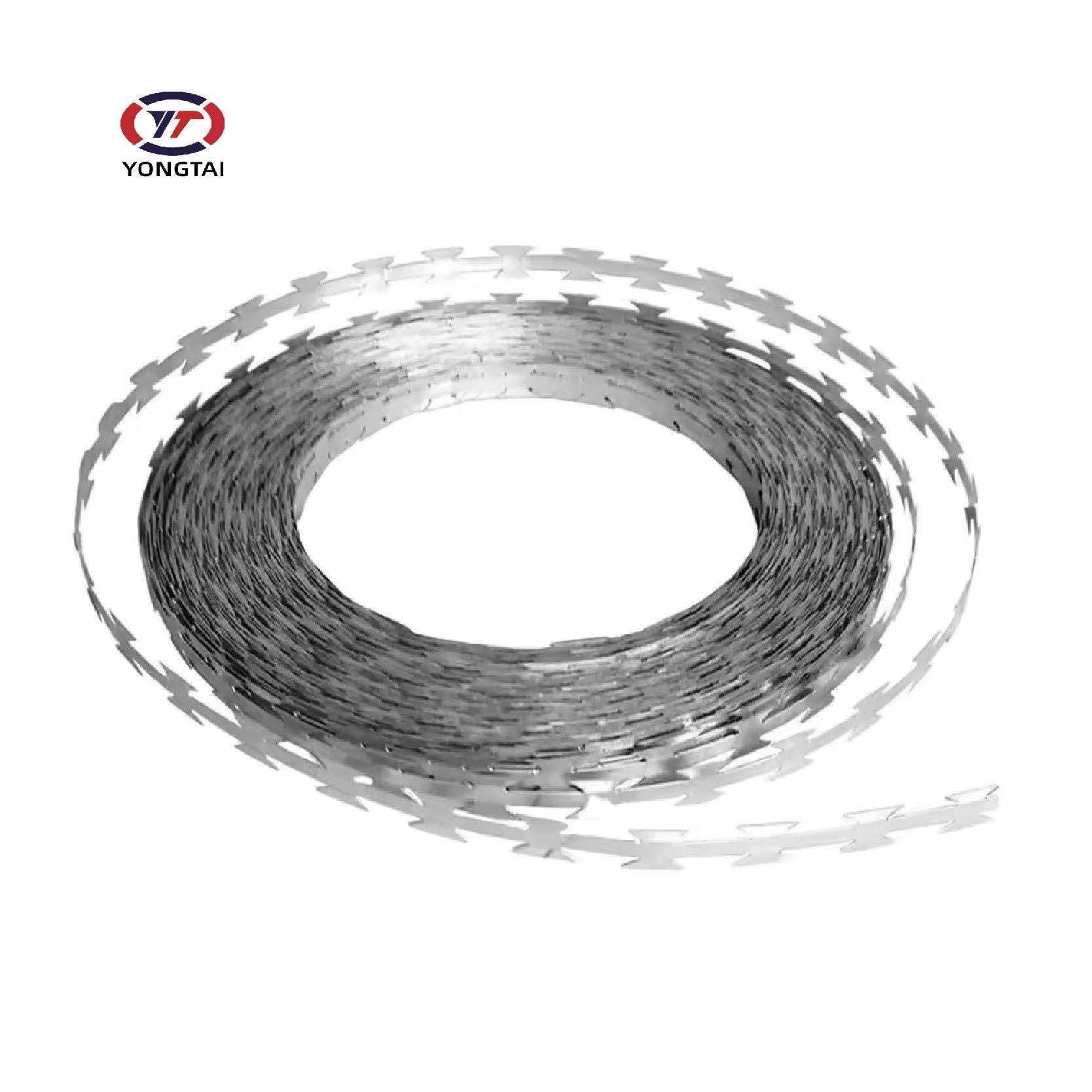 BTO-22 Razor Barbed wire mesh Galvanized Safety Fence Accordion Price Anti Climbing Blade wire mesh
