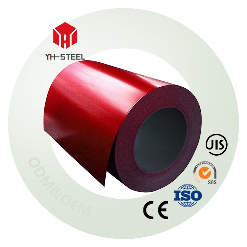 6.5*1250mm Ral7001 Color Coated Prepainted Galvanized PPGI Steel Coil Roll