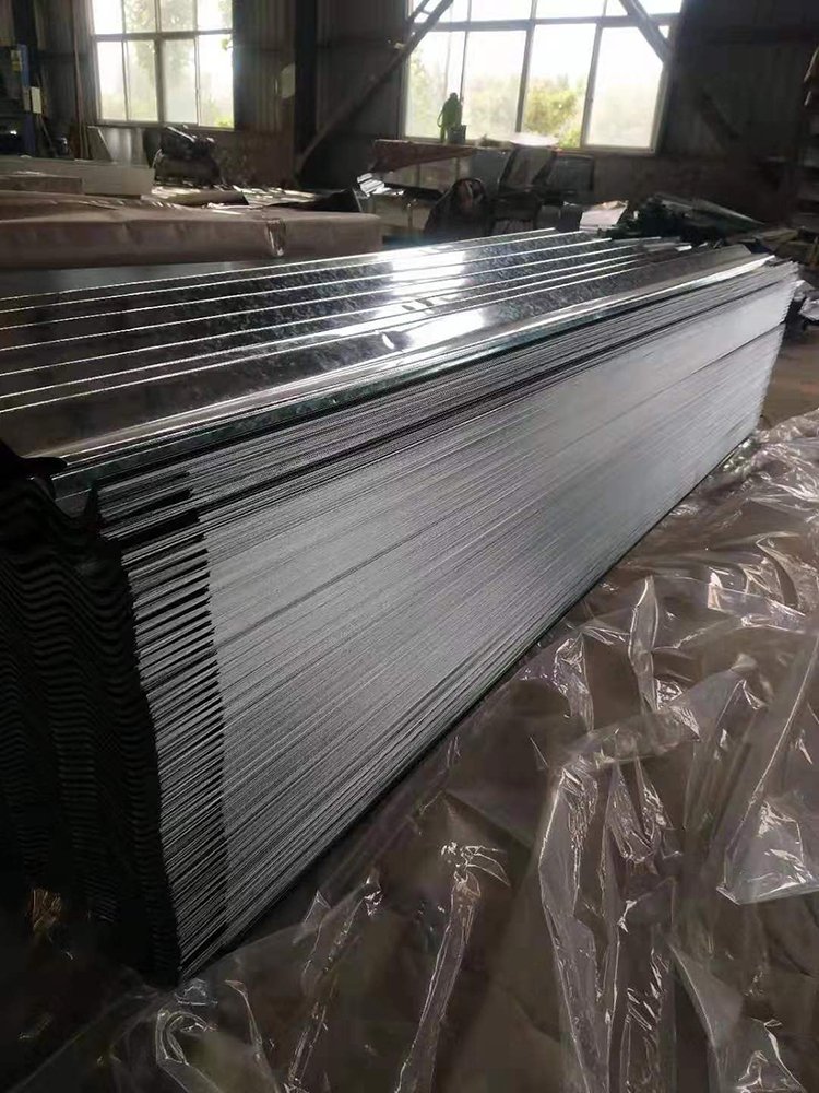 830mm width 3660mm length galvanized corrugated steel roofing sheet