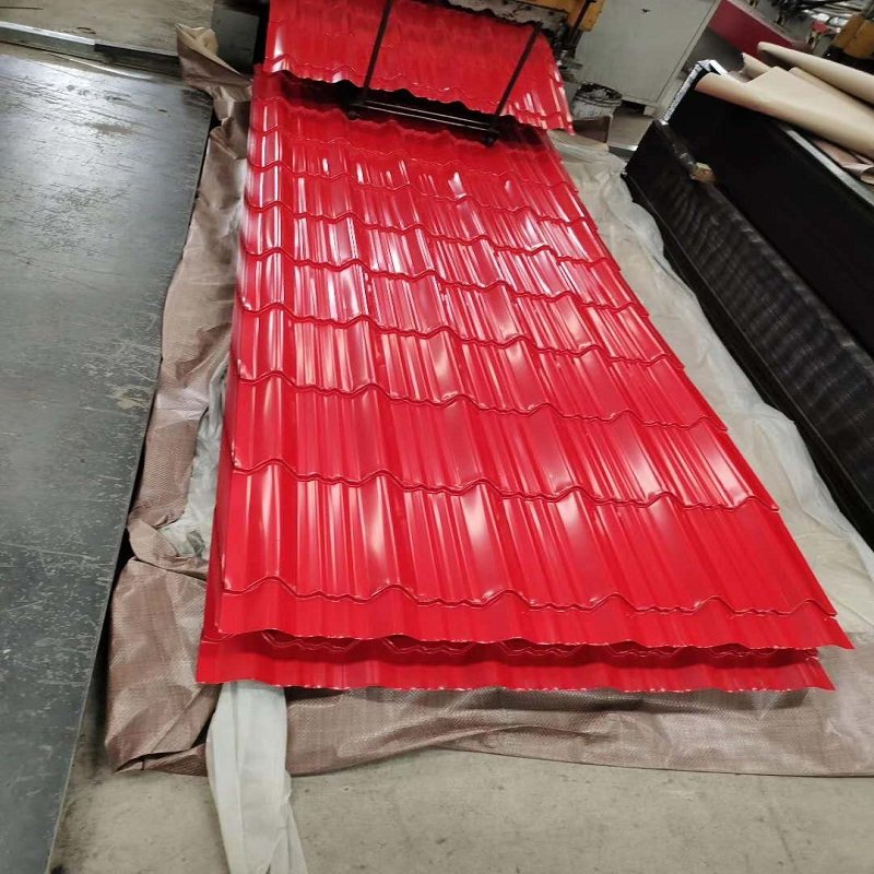 28 Gauge Colored Aluminum Steel Zinc Metal Corrugated Galvanized Roofing Sheet