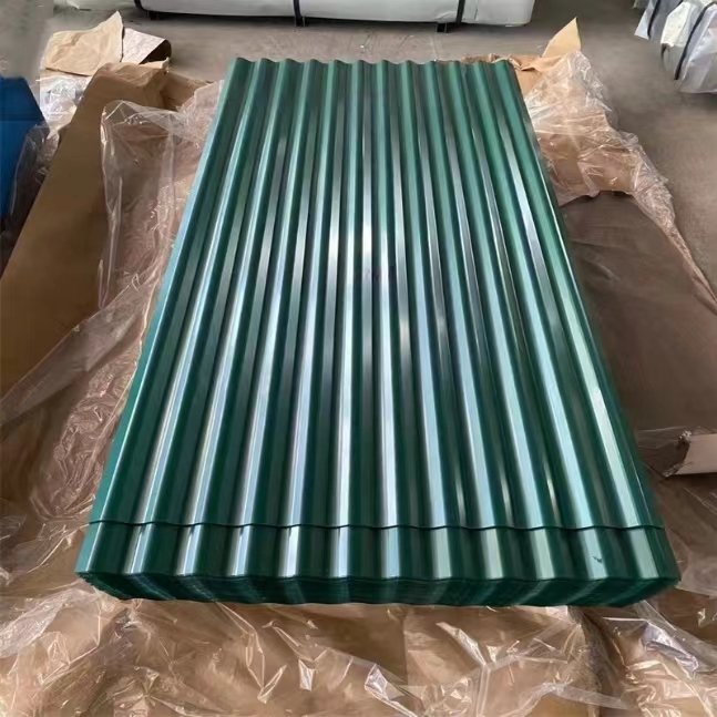 Wave Corrugated Steel Roofing Sheet Color Coated SGCC CGCC TDC51DZM For Construction Corrugated Steel Sheet