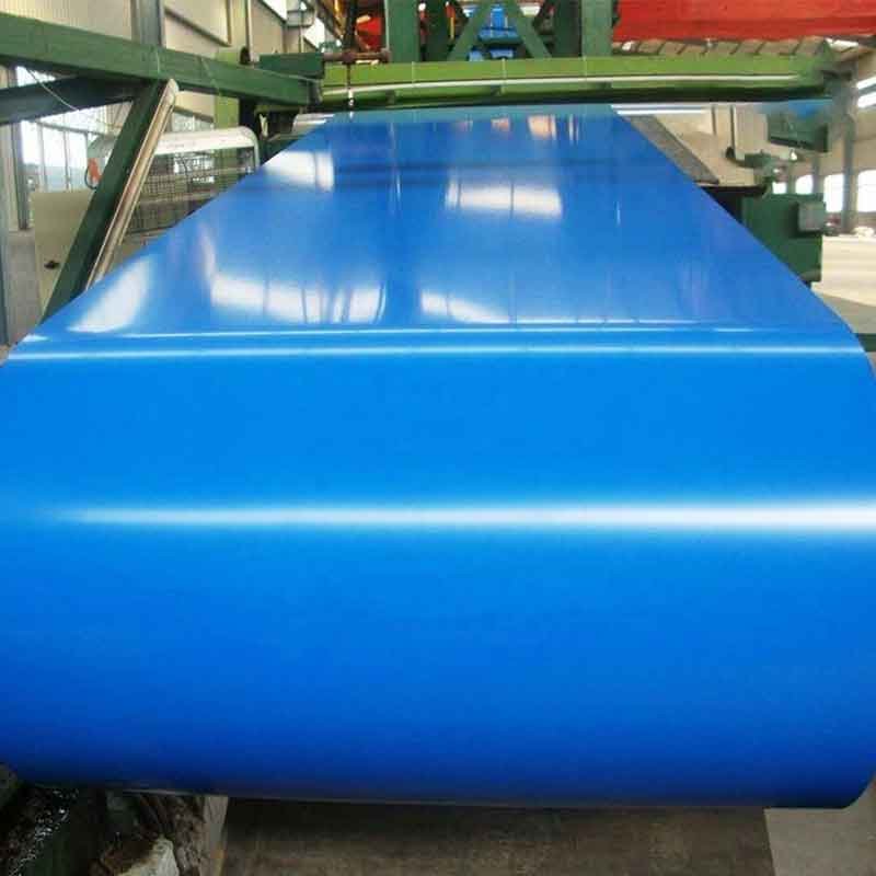 0.35 thick Ral5017 Prepainted galvanized coil/PPGI/Color Coated steel ppgi/gi coil