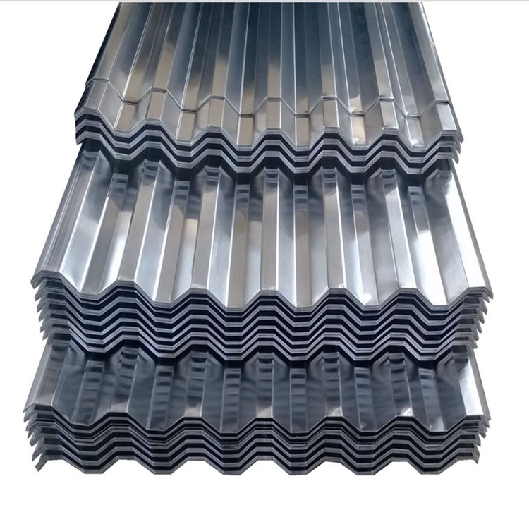 Corrugated Aluminum Zinc Coated Galvanized Iron Sheet Roofing tole pour maison