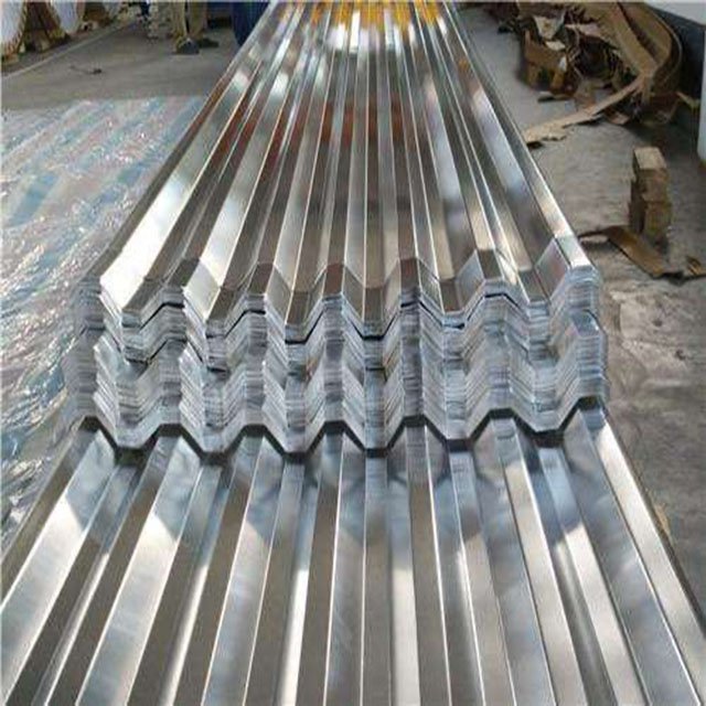 Corrugated Aluminum Zinc Coated Galvanized Iron Sheet Roofing tole pour maison