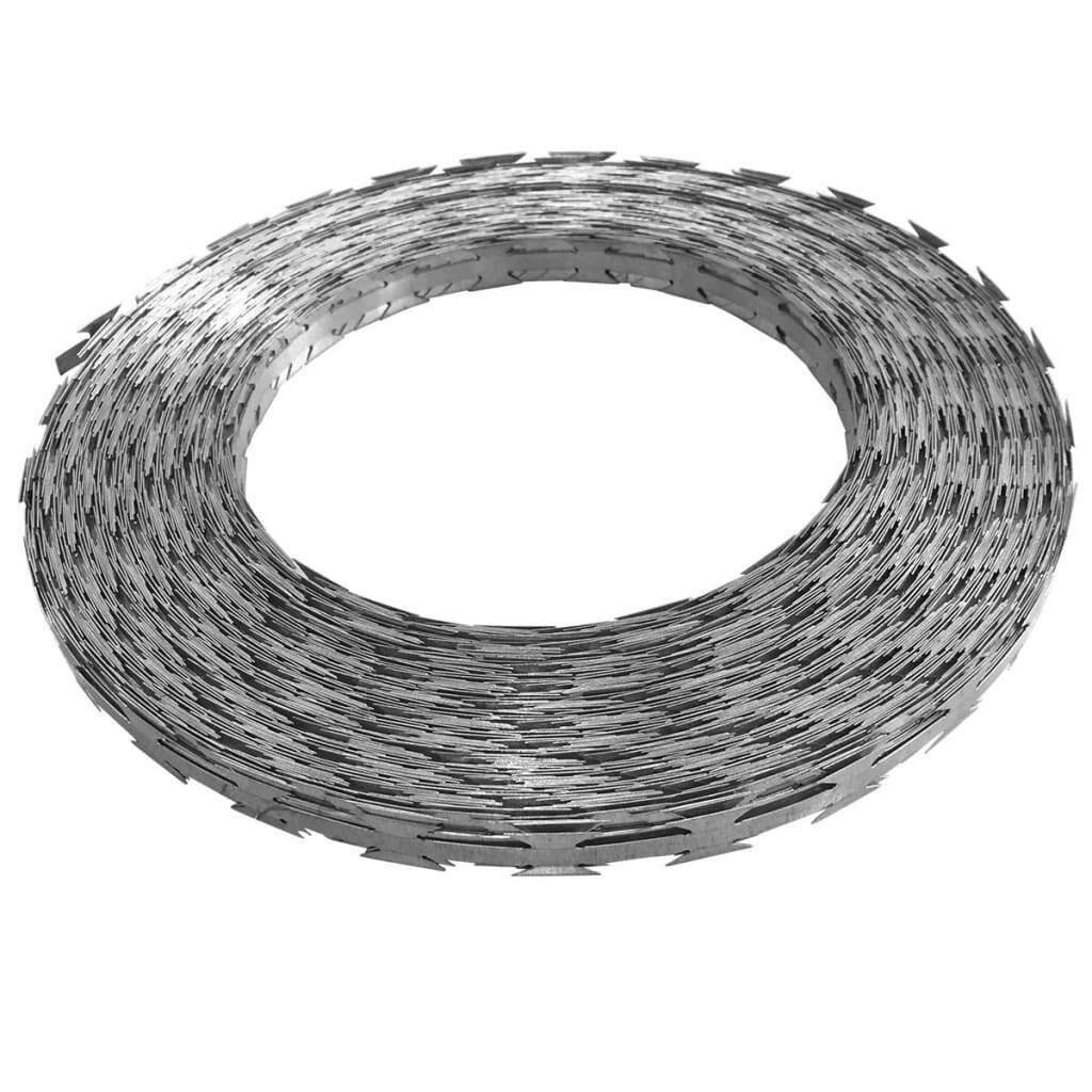 Custom Metal Stainless Steel Razor Wire Plain Weave Rope Mesh Perforated Technique Welded Bended Punching Services Expanded