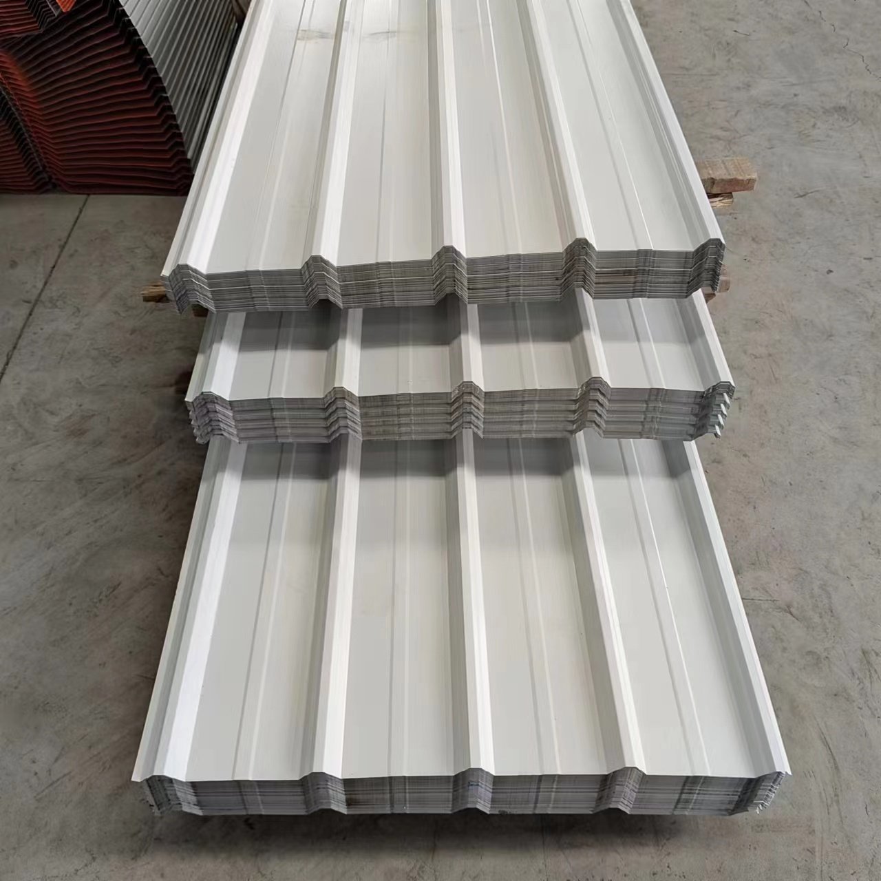 High quality color galvanized corrugated metal roofing panels