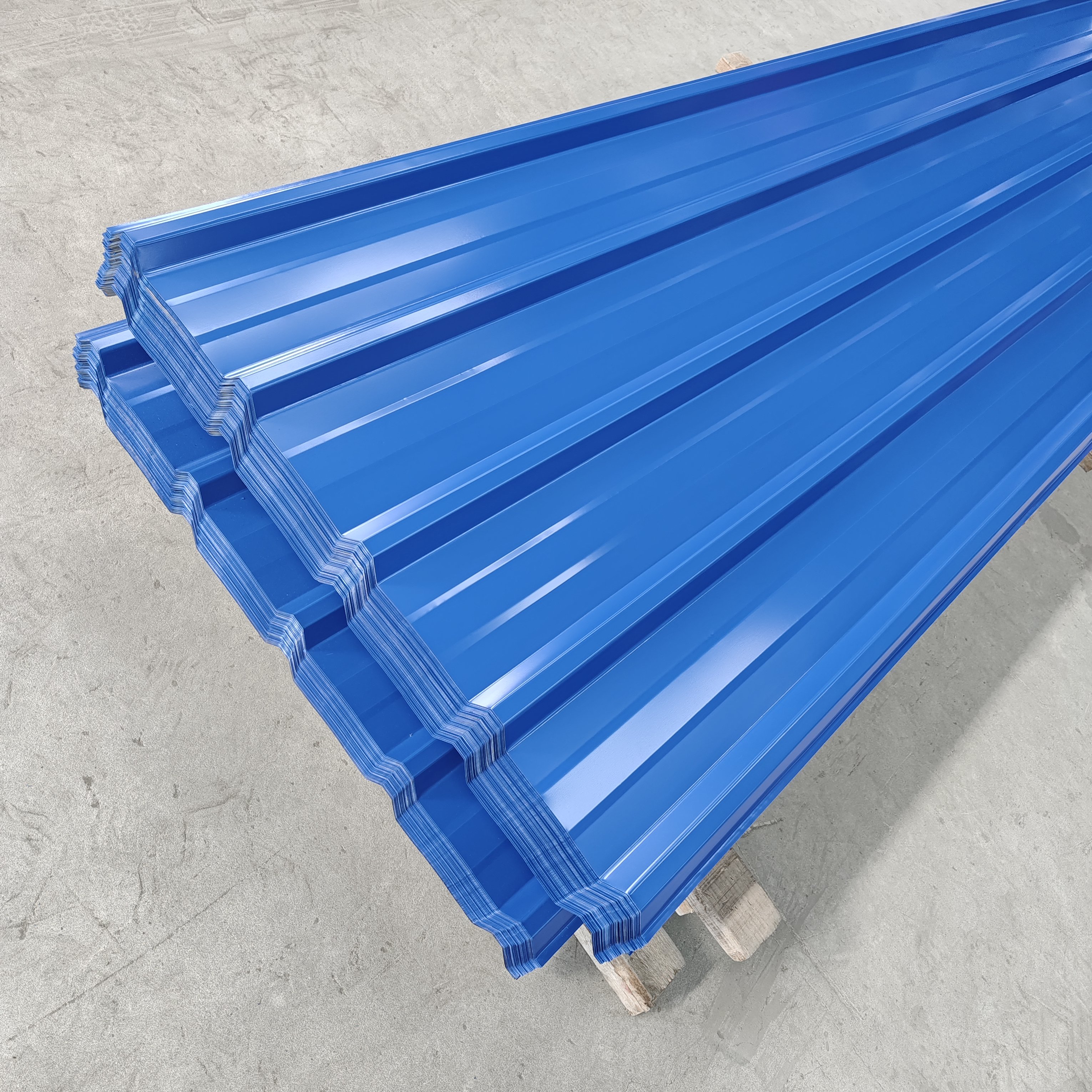 High quality color galvanized corrugated metal roofing panels