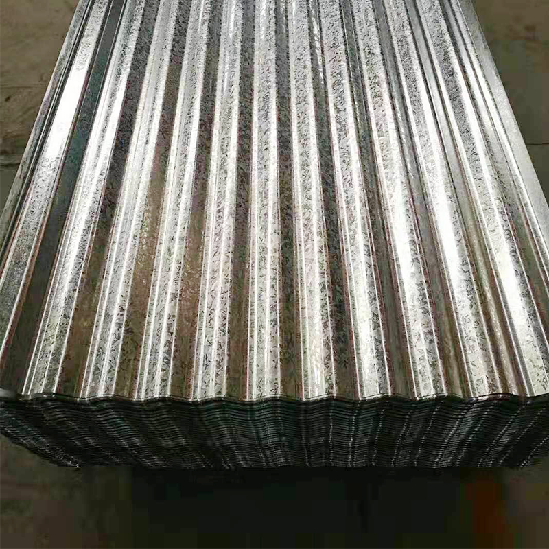 Zinc Color Coated Metal Galvanized Steel Plate Dx52D Corrugated Roofing Sheet