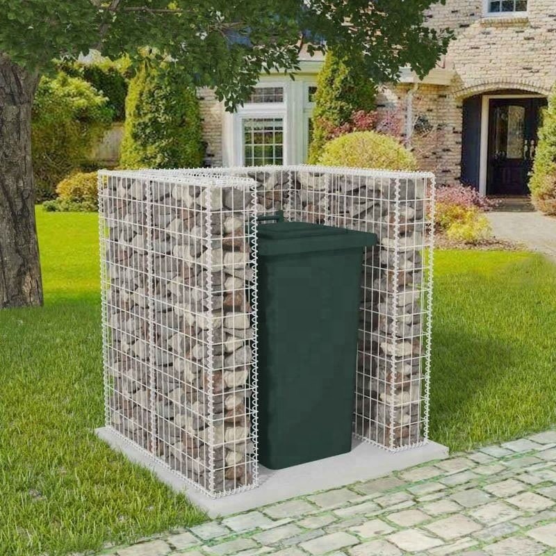 Welded Gabion Stone Basket Square Hole Construction Wall Bunnings Fence with Wire Mesh for Construction by Suppliers Best Prices