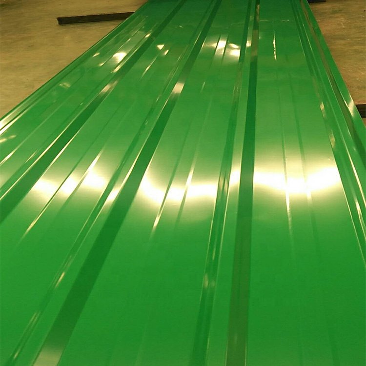 Zinc Metal Plate Ral Prepainted Galvalume Color Gi Coated Steel Roofing Corrugated Galvanized Steel Sheet