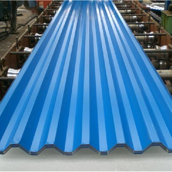 Zinc Metal Plate Ral Prepainted Galvalume Color Gi Coated Steel Roofing Corrugated Galvanized Steel Sheet