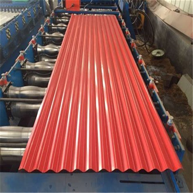 Zinc Metal Plate Ral Prepainted Galvalume Color Gi Coated Steel Roofing Corrugated Galvanized Steel Sheet