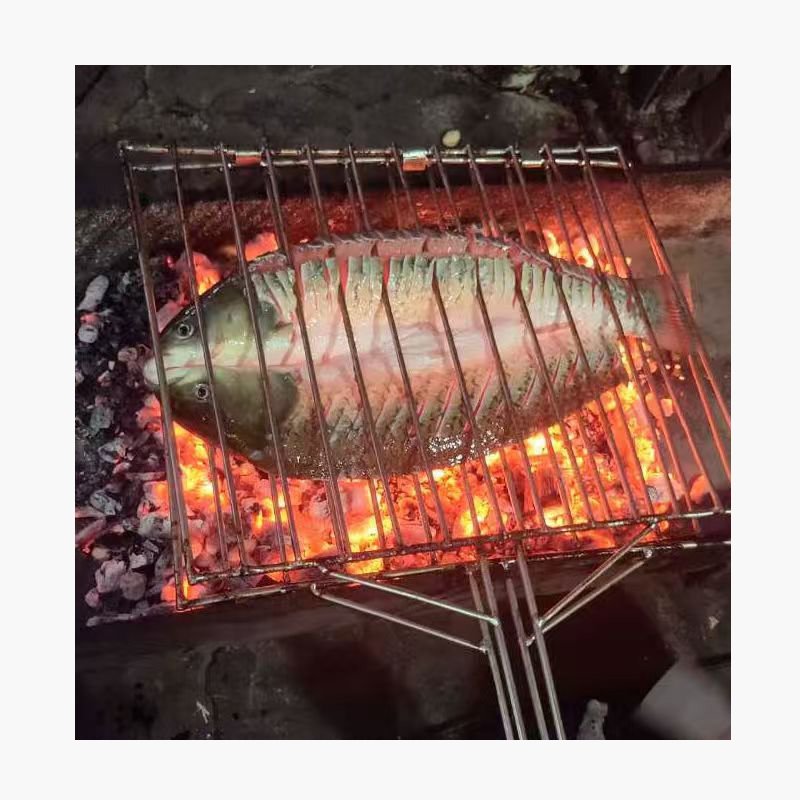 High Quality Durable Rust-Resistant Barbecue Net Clip Easy-Grip Long Short Large Small-Made Stainless Steel Wire Welded Mesh