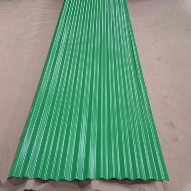 Metal Coated Color Steel Corrugated Galvanized Steel Sheet Roofing Material 0.3mm for Construction