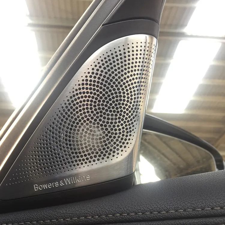 Perforated Metal Mesh Speaker Grill for Earphone