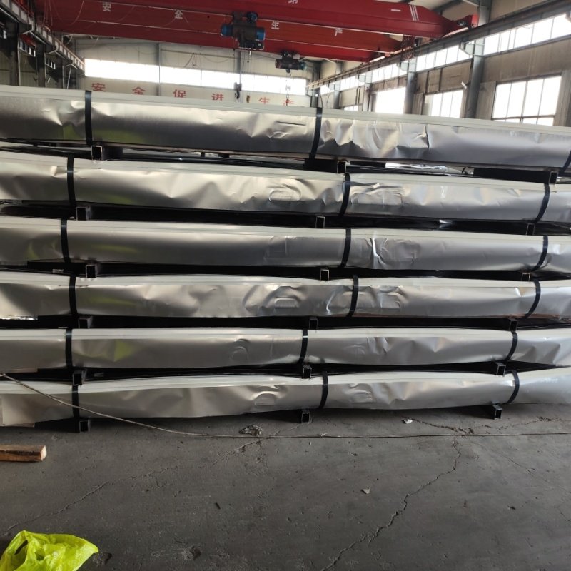 Customized Sizes corrugated sheets 48x96 0.8*1125*4260 for building doors