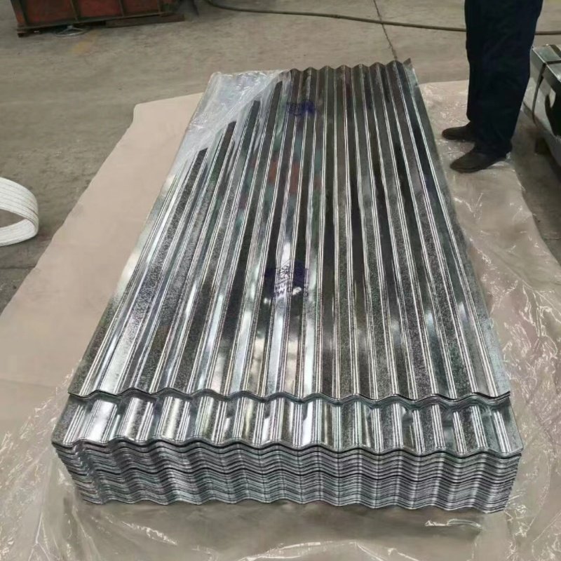 Customized Sizes corrugated sheets 48x96 0.8*1125*4260 for building doors