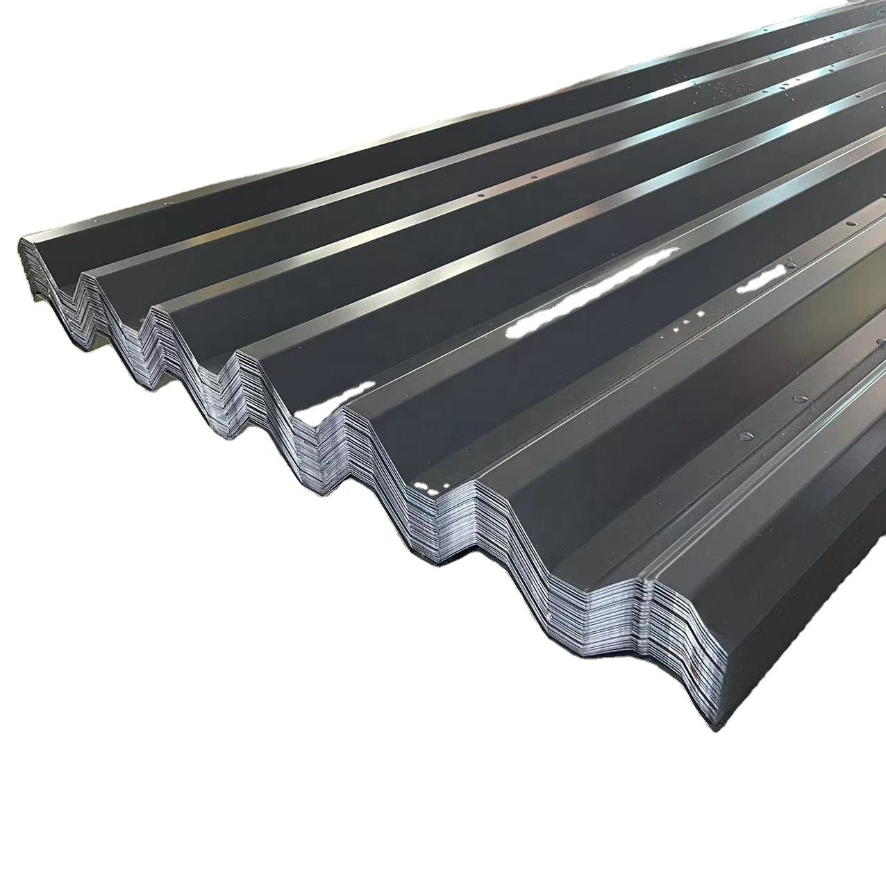 GI PPGI Galvanized Color Coated Aluzinc Corrugated Steel Roof Sheets