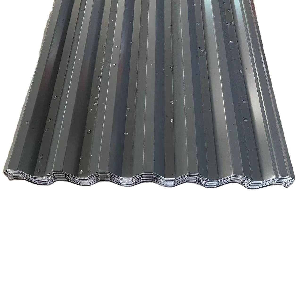 GI PPGI Galvanized Color Coated Aluzinc Corrugated Steel Roof Sheets