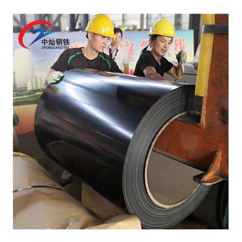 PE PVDF matt white ral9016 prepainted galvanized steel ppgl color coated ppgi steel coil