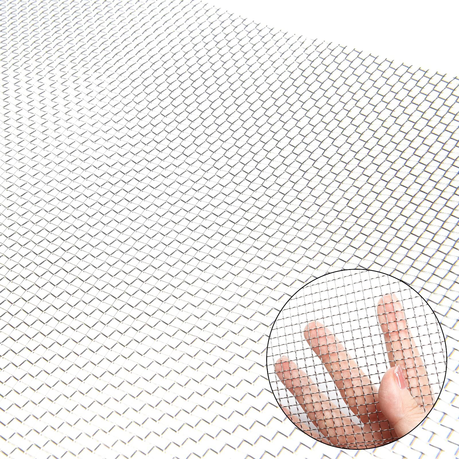 Factory Directly Supply 304 Stainless Steel Wire Mesh For Window Screen Anti Insects Mosquito Netting
