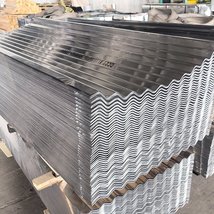 0.5mm thickness Factory Supply Quality PPGI Prefab House RAL Color coated Zinc Galvanized Corrugated Steel sheets roofing tile