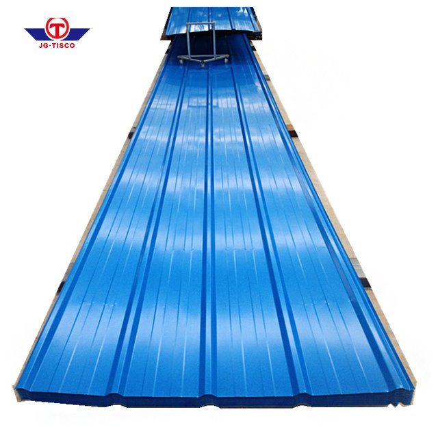 Prepainted GI Steel / PPGI / PPGL Color Coated Galvanized Corrugated Metal Roofing Sheet In Coil