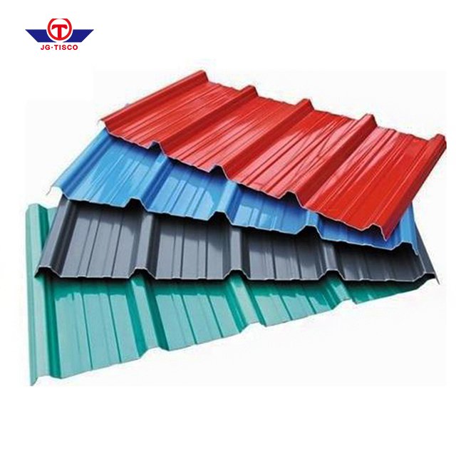 Prepainted GI Steel / PPGI / PPGL Color Coated Galvanized Corrugated Metal Roofing Sheet In Coil