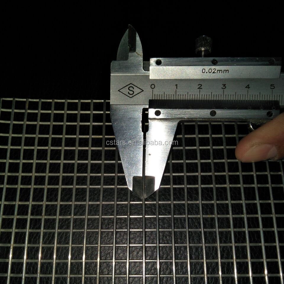 Stainless Steel 201 304 316 316L 0.1mm-1.5mm stainless steel welded wire mesh