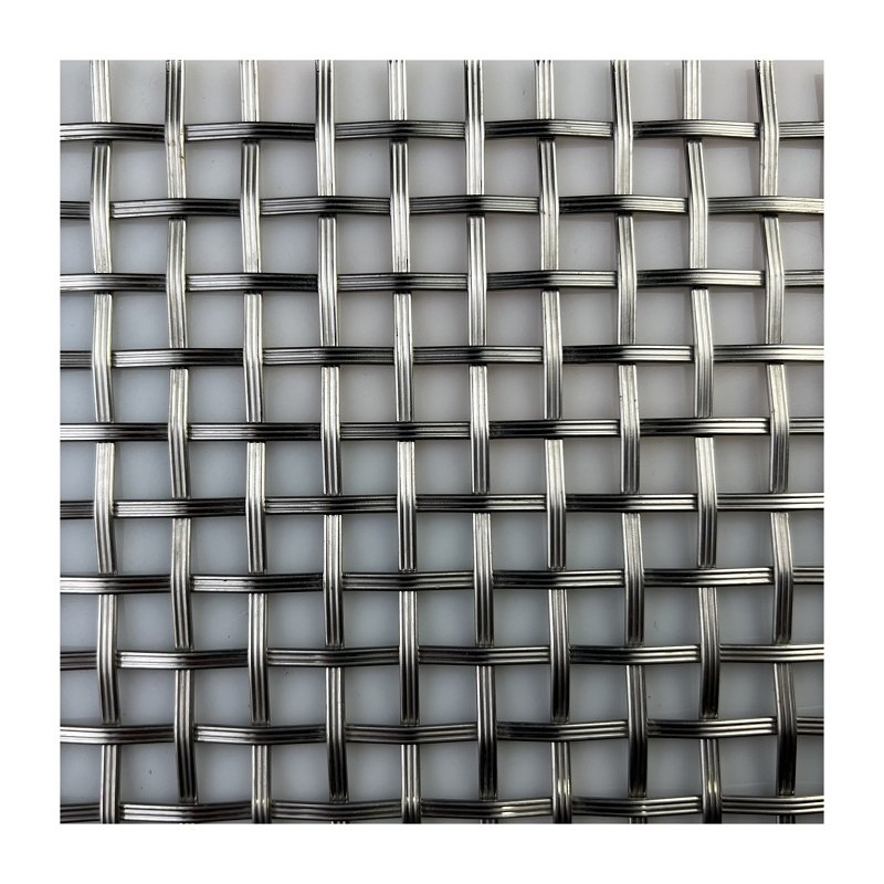 Interior Stainless Woven Steel decoration Screen Decorative Metal Net Stainless Steel Wire Mesh