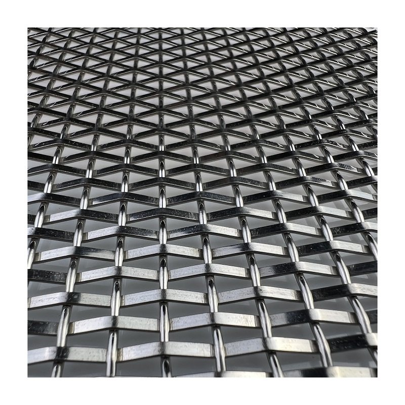 Interior Stainless Woven Steel decoration Screen Decorative Metal Net Stainless Steel Wire Mesh