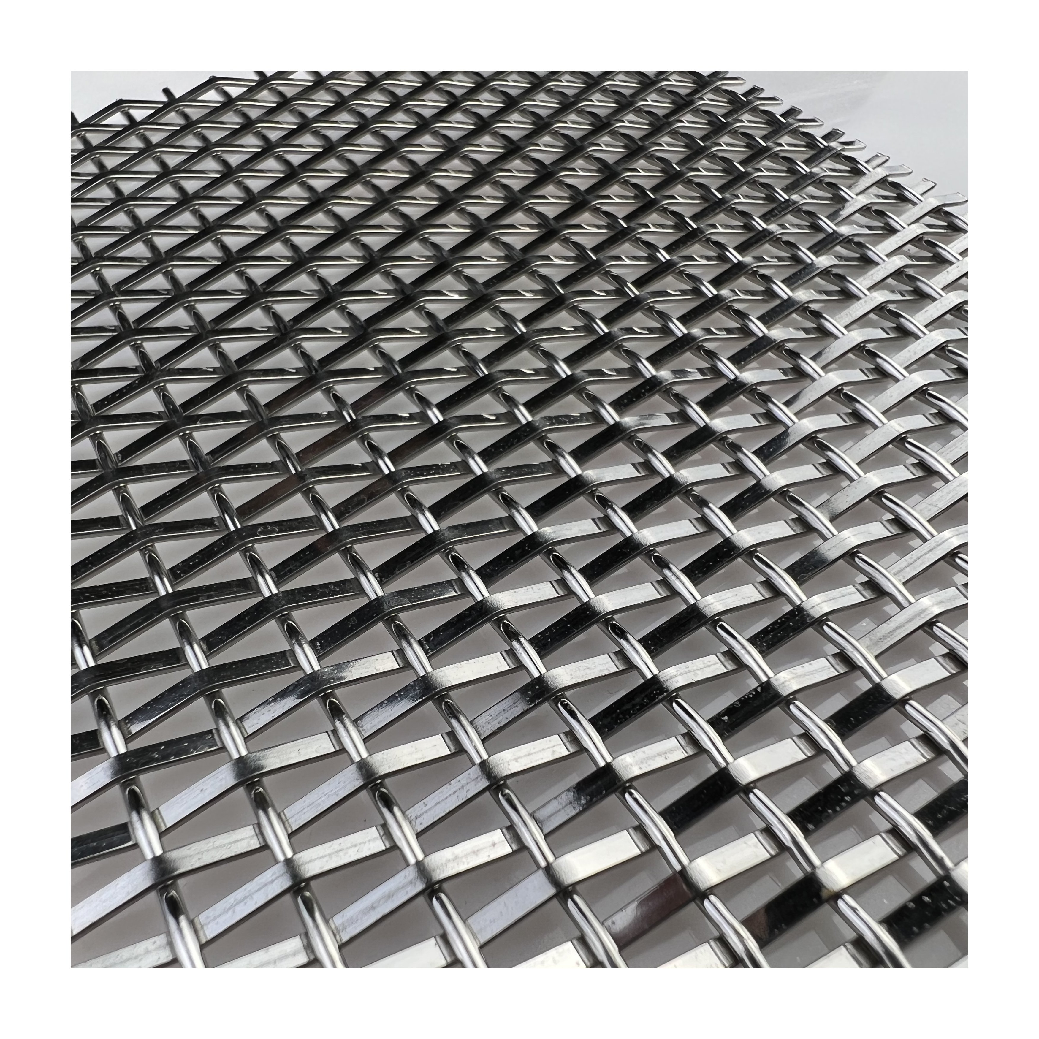 Interior Stainless Woven Steel decoration Screen Decorative Metal Net Stainless Steel Wire Mesh