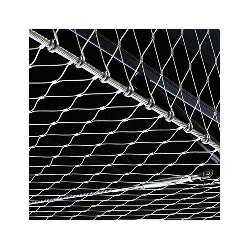 Stainless Steel Birdhouse Net Zoo Rope Net Wire Rope Net For Animal Fence