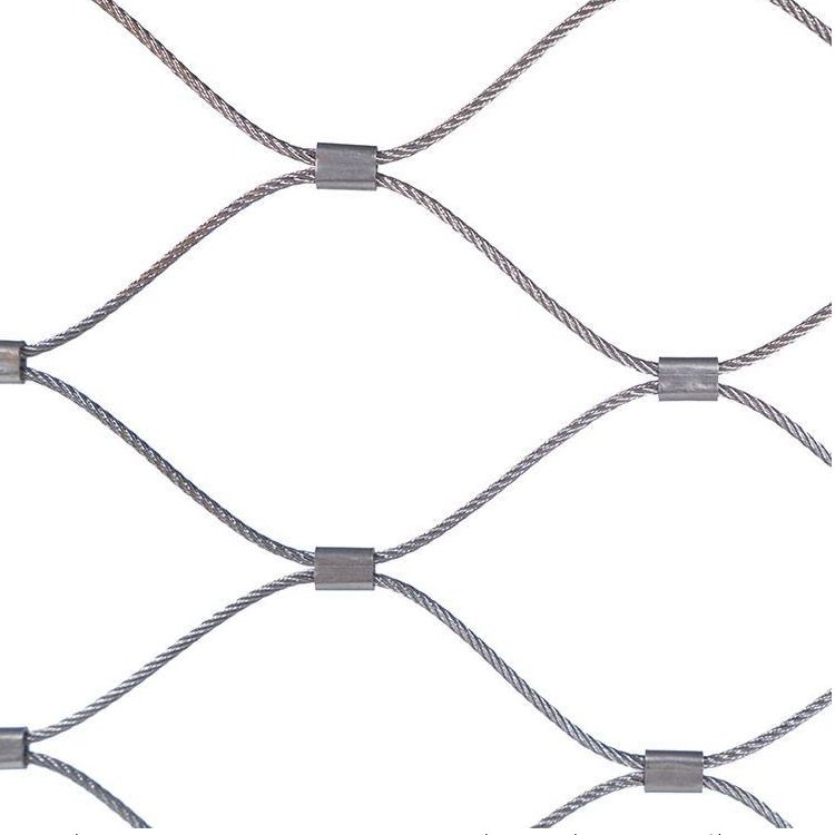 Stainless Steel Birdhouse Net Zoo Rope Net Wire Rope Net For Animal Fence