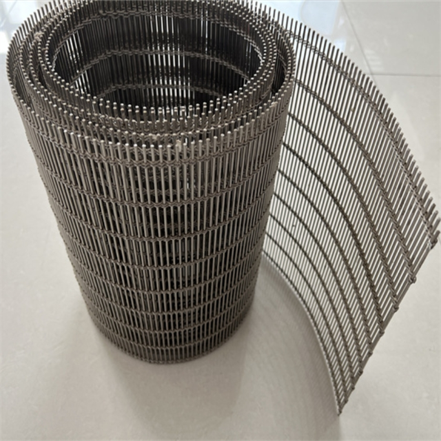 Flexible Exterior Wall Cladding with Steel Wire Mesh Flexible Metal Mesh Facade Panels Architectural Metal Mesh Curtain