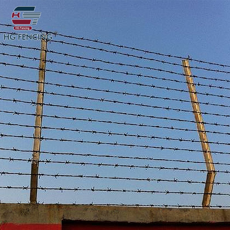 Hot Selling stainless steel barbed wire galvanized barb wire ,pvc barbed wire for farm fencing