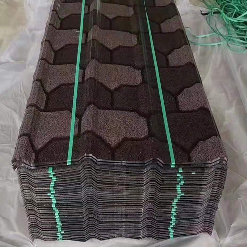 Factory Direct ASTM Metal Coated Roof Roofing Board Corrugated Board 0.38mm Thick Color Coated Corrugated Board