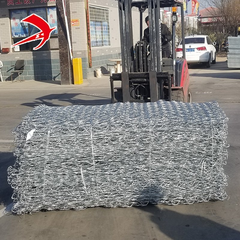 China Customized 200x100x50 Gabion Box Gabion Basket Stone Cage Garden Fence Price gabion box